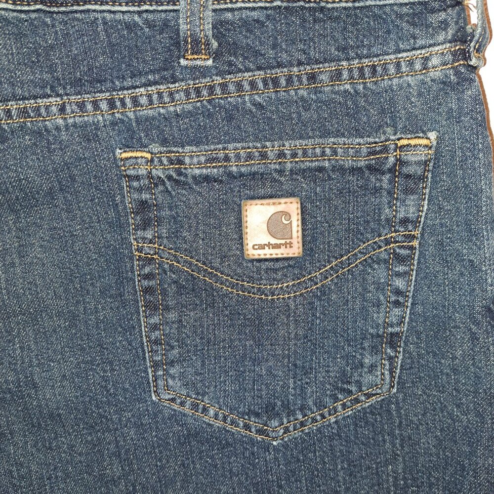 Carhartt Relaxed Fit 5 Pocket Denim Jean Shorts  size 42 - Picture 7 of 8